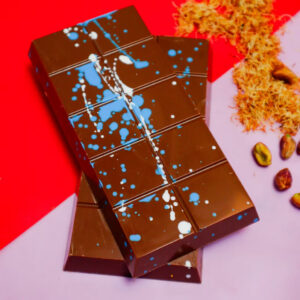 Viral Dubai Chocolate Pistachio Kunafa Bar(Milk)